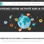 Capture écran du site de la freelance pictiweb